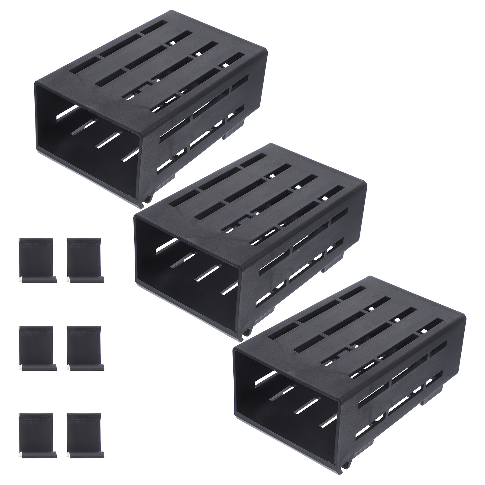 Marine Aquarium Hobby - 3 Pcs Black Hooks Aquarium Plant
