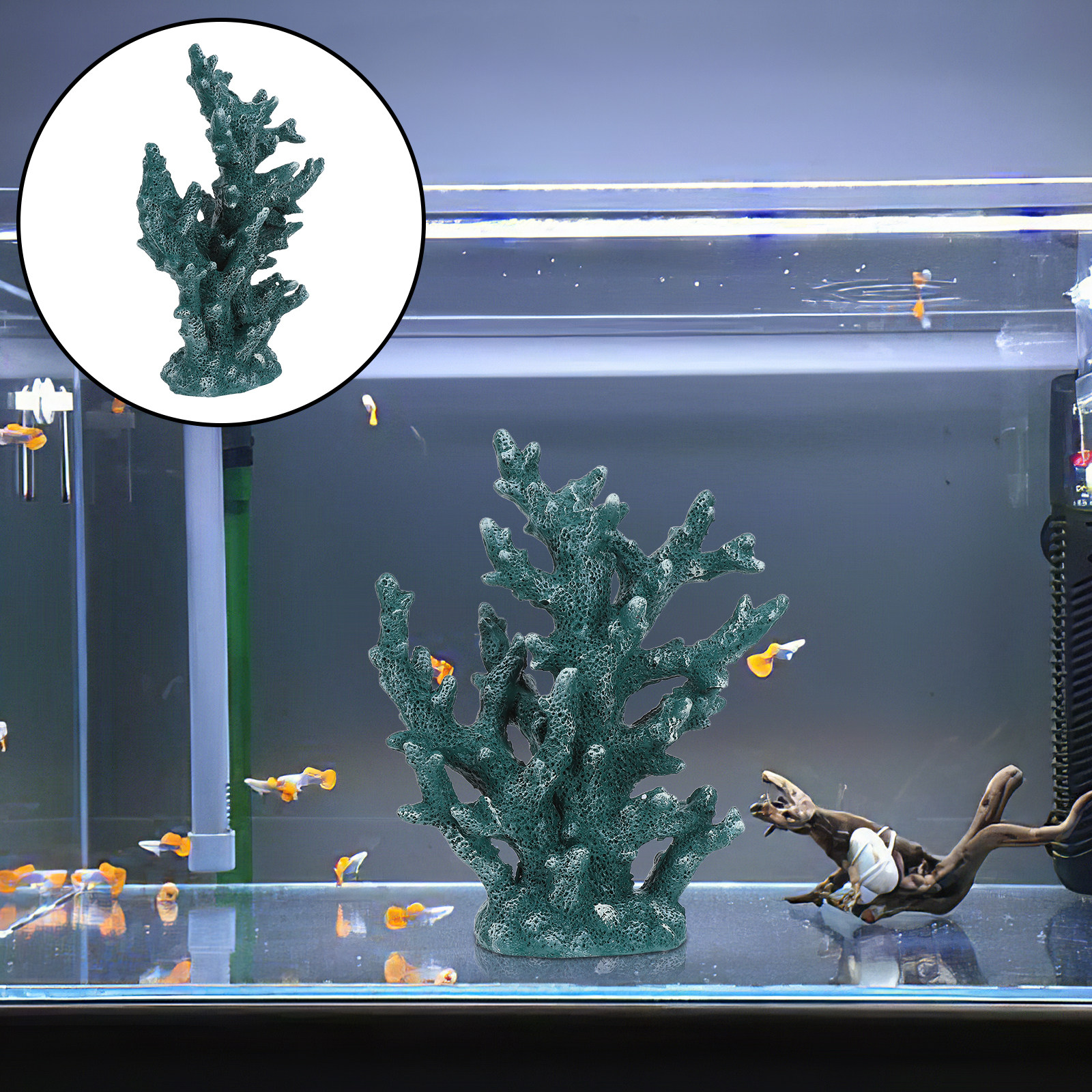 Marine Life Aquariums - Coral Sculpture High Quality Resin Material