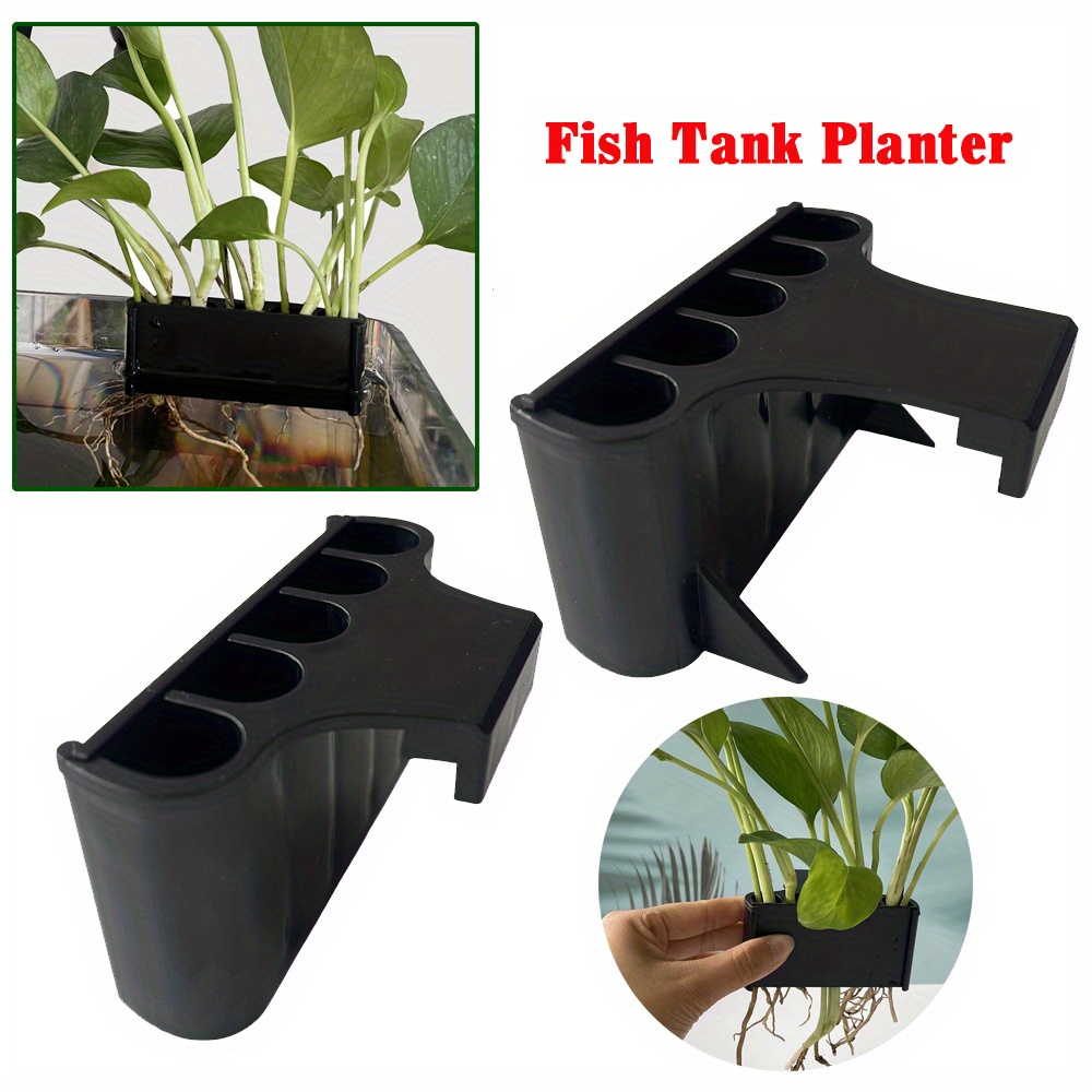 Marine Aquarium Hobby - Aquarium Plant Holder with Hanging Hook