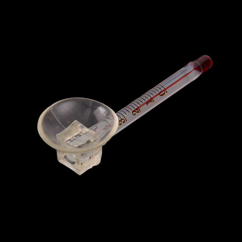 Marine Aquarium Hydrometer - Aquarium Water Temperature Glass Suction Cup