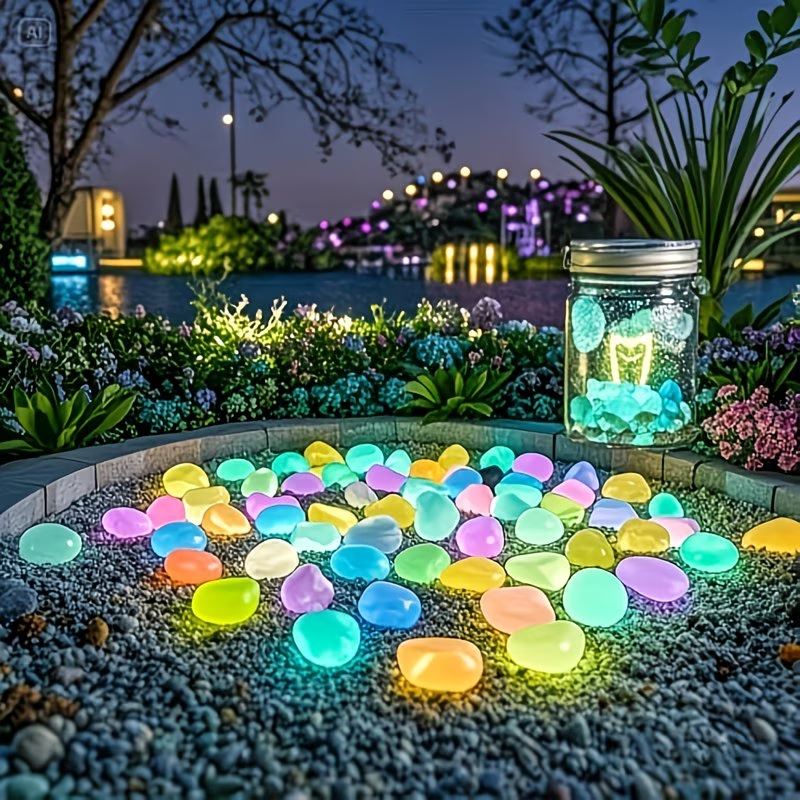 300PCS Luminous Pebble Set,0.9 - Aquarium Marine Stone recensie en prijs