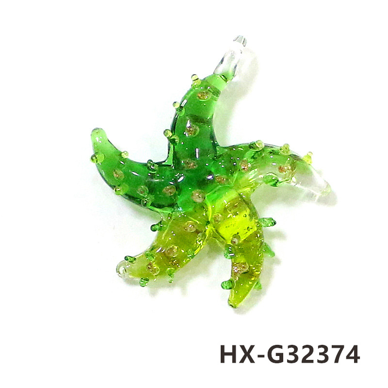 Mini Glass Starfish Pendant Co - Marine Life Aquariums recensie en prijs