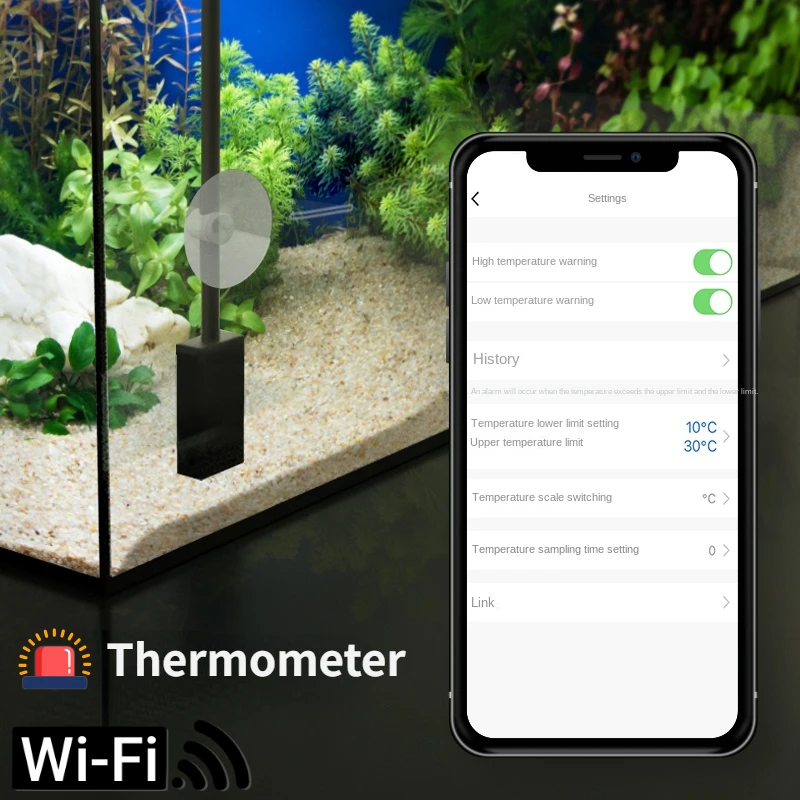 Intelligent fish tank WIFI hig - Marine Aquarium Hydrometer recensie en prijs