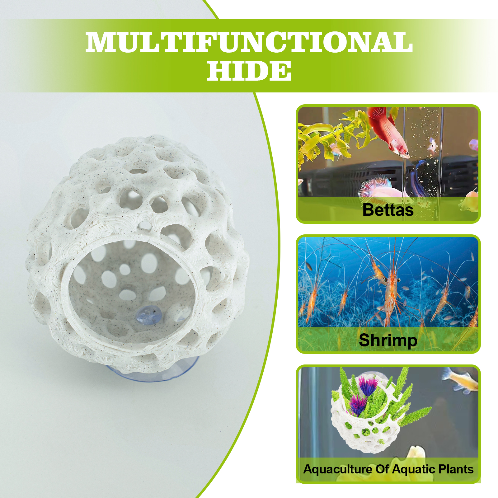 Shrimp Hides for Aquarium, Bet - Marine Aquarium Hobby recensie en prijs