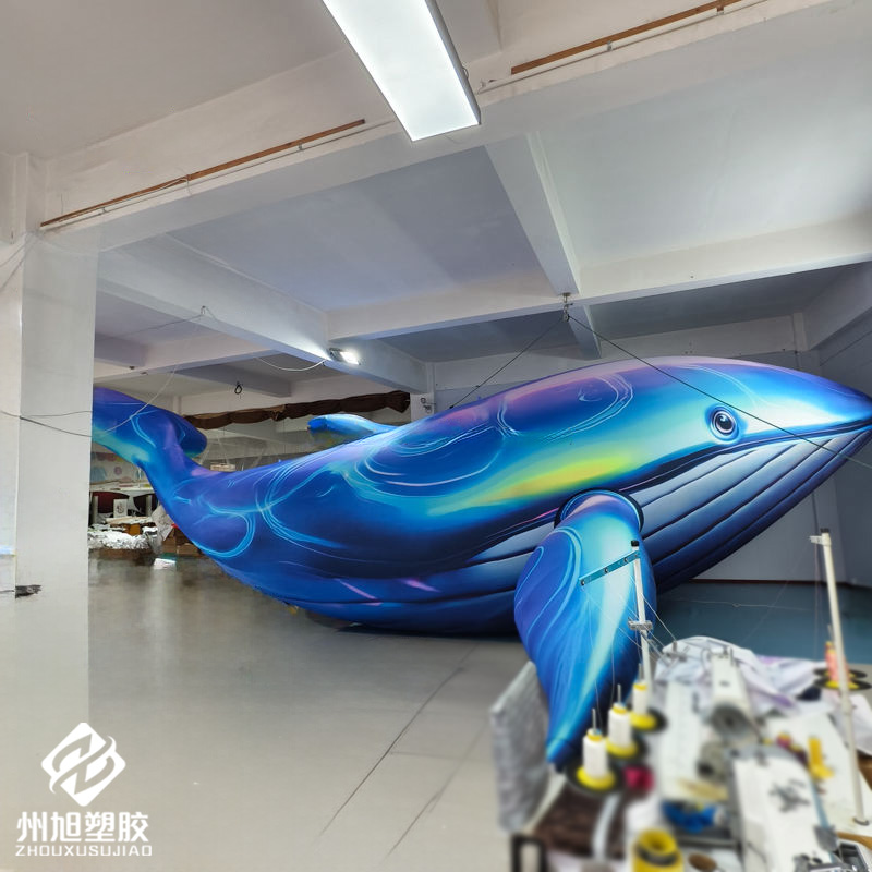 Inflatable blue whale, used as - Marine Life Aquariums recensie en prijs