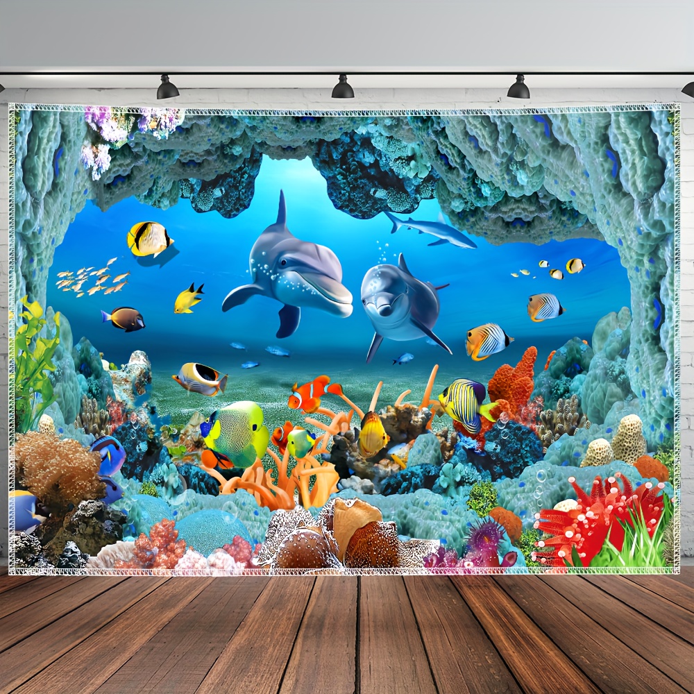 Underwater Coral Reef Dolphin  - Marine Life Aquariums recensie en prijs