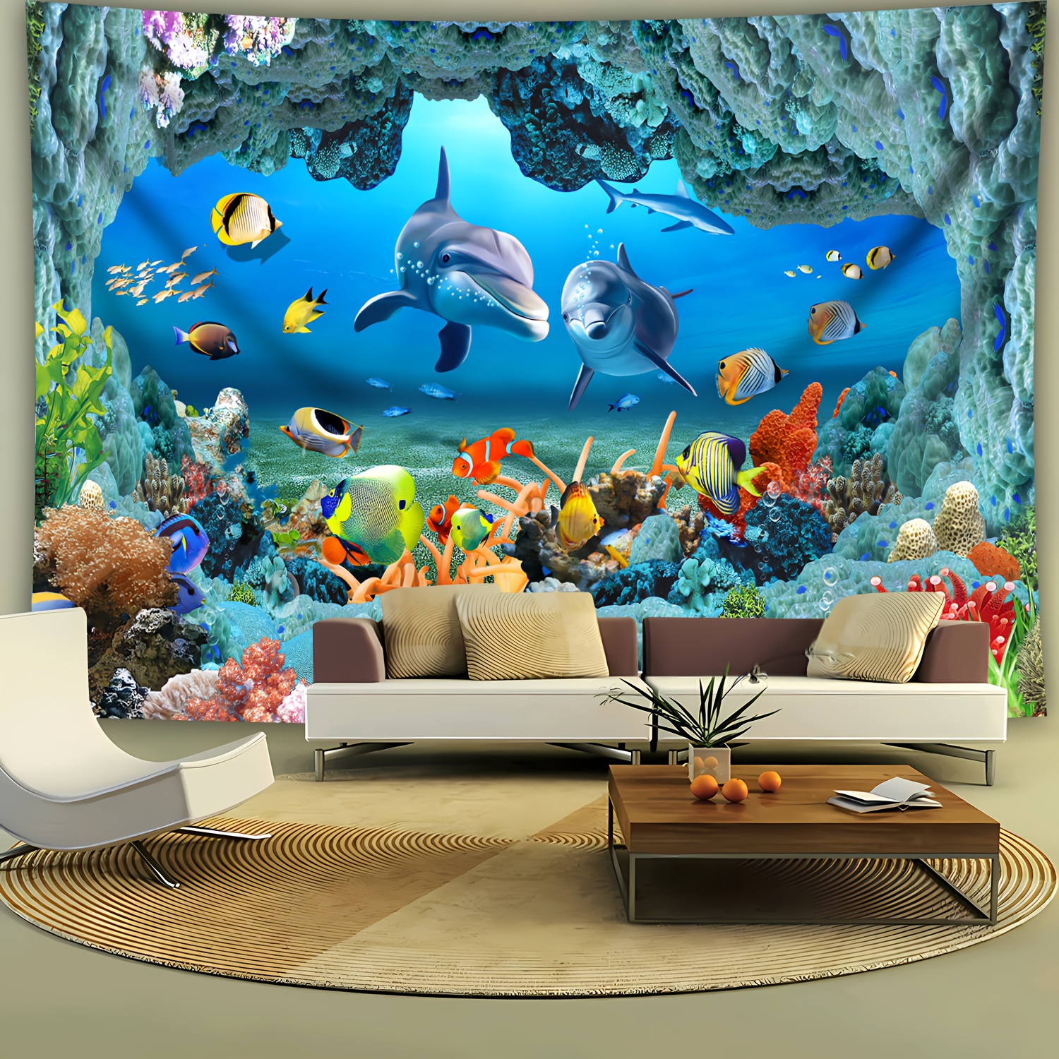 Underwater Coral Reef Dolphin  - Marine Life Aquariums recensie en prijs