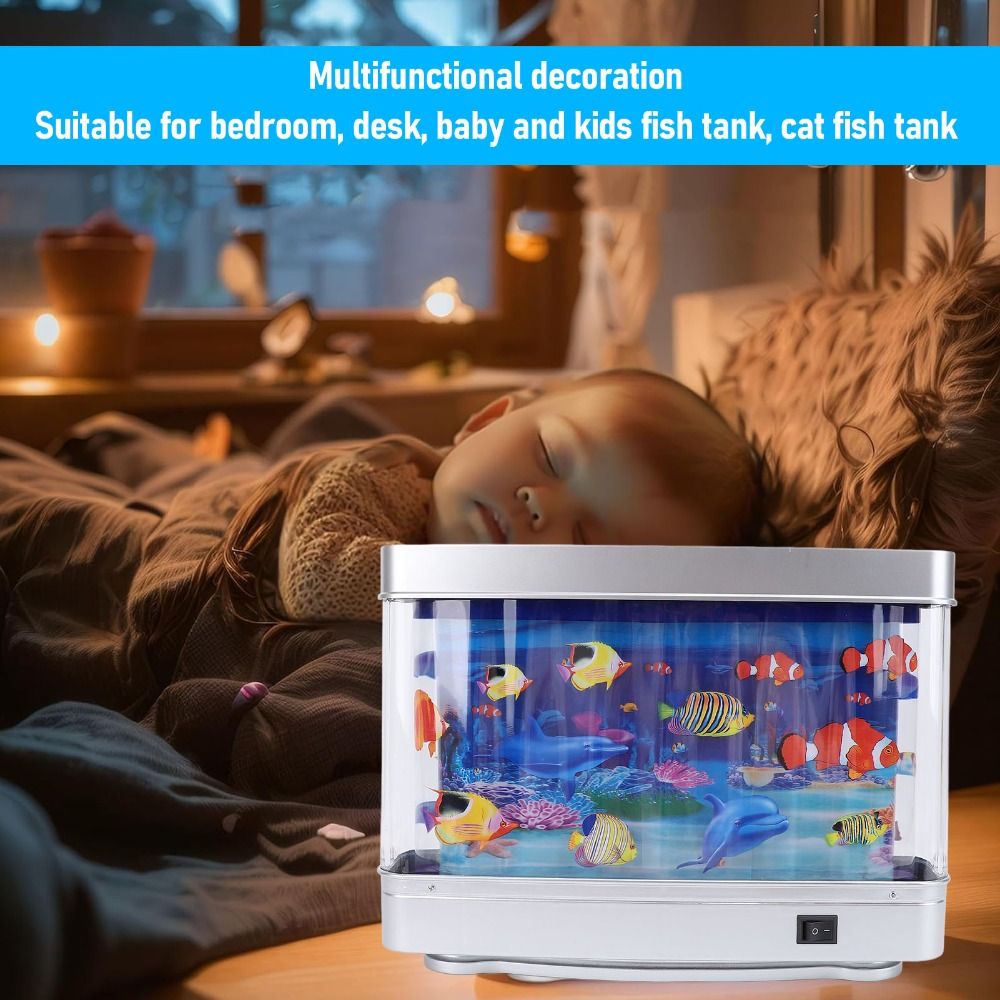 Decorative LED Fake Fish Tank  - Marine Life Aquariums recensie en prijs