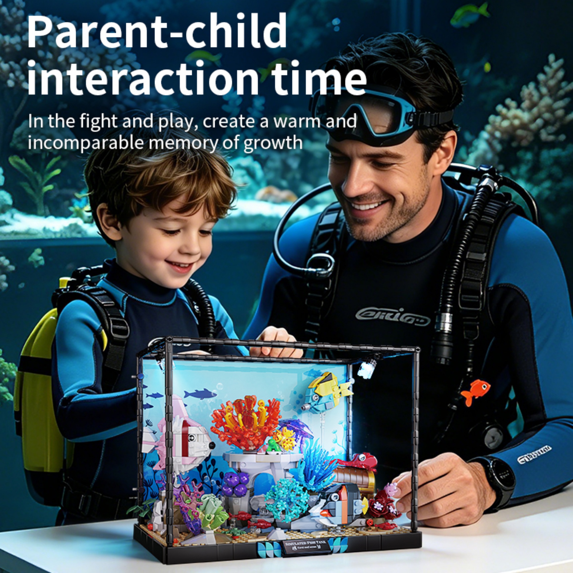 1318PCS Underwater Aquarium Bu - Marine Life Aquariums recensie en prijs