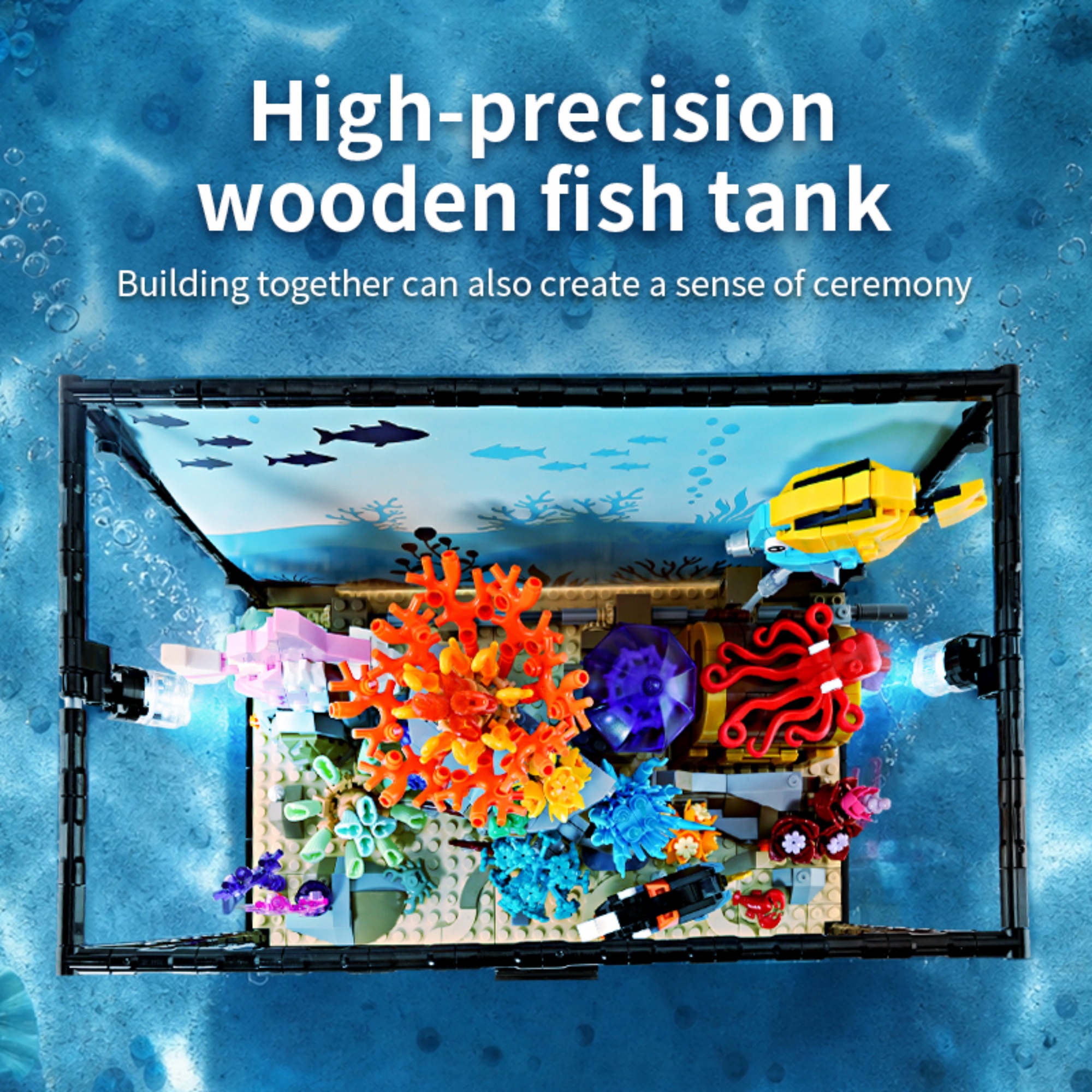 1318PCS Underwater Aquarium Bu - Marine Life Aquariums recensie en prijs