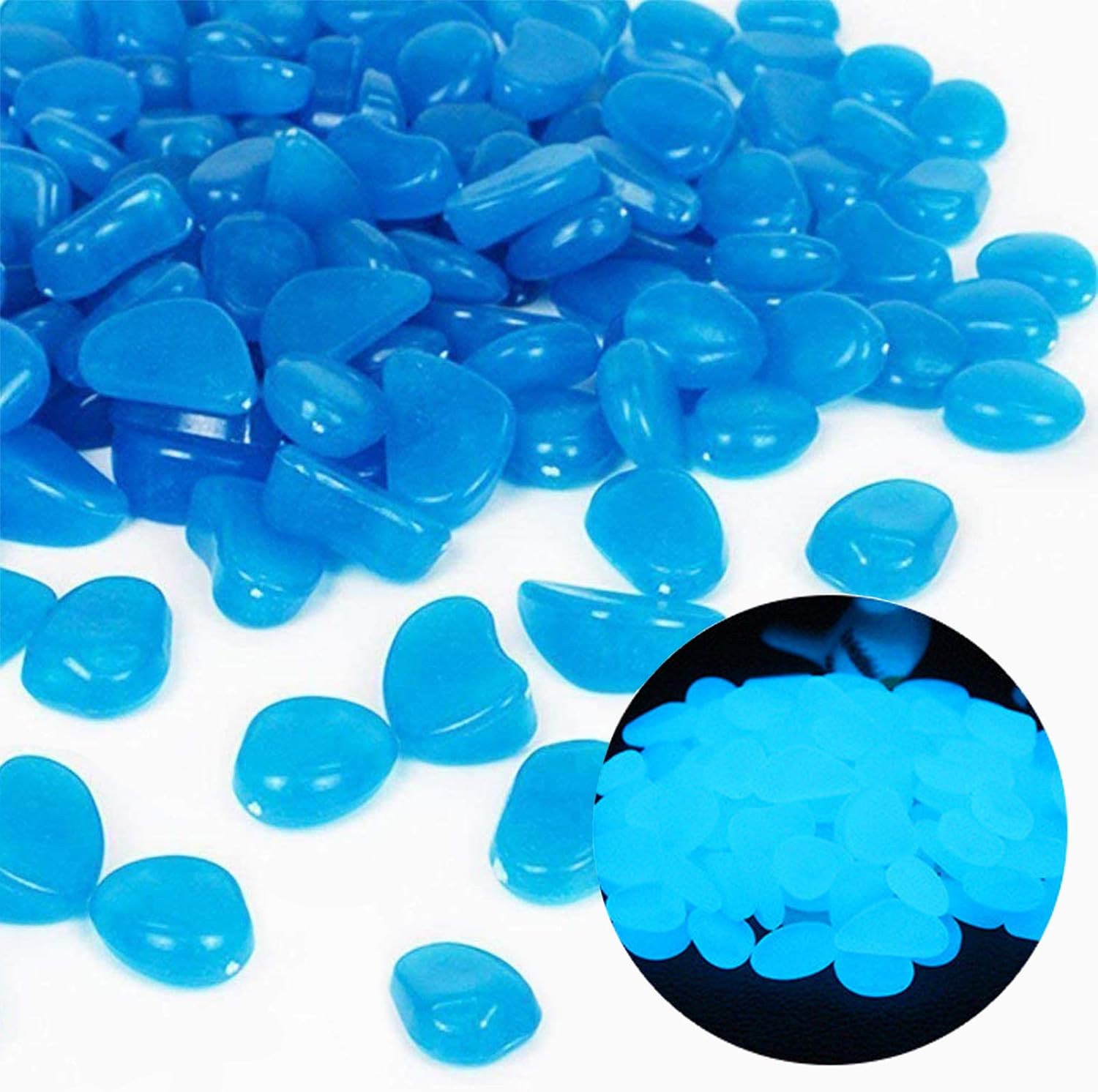 Fish Tank Rocks Glow Blue Pebb - Aquarium Marine Stone recensie en prijs