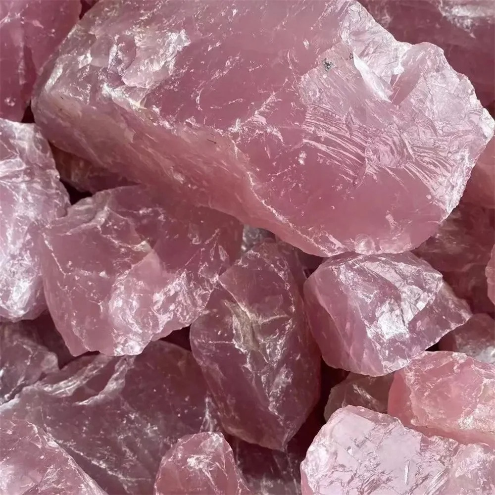 Pure Natural Pink Rose Quartz  - Aquarium Marine Stone recensie en prijs