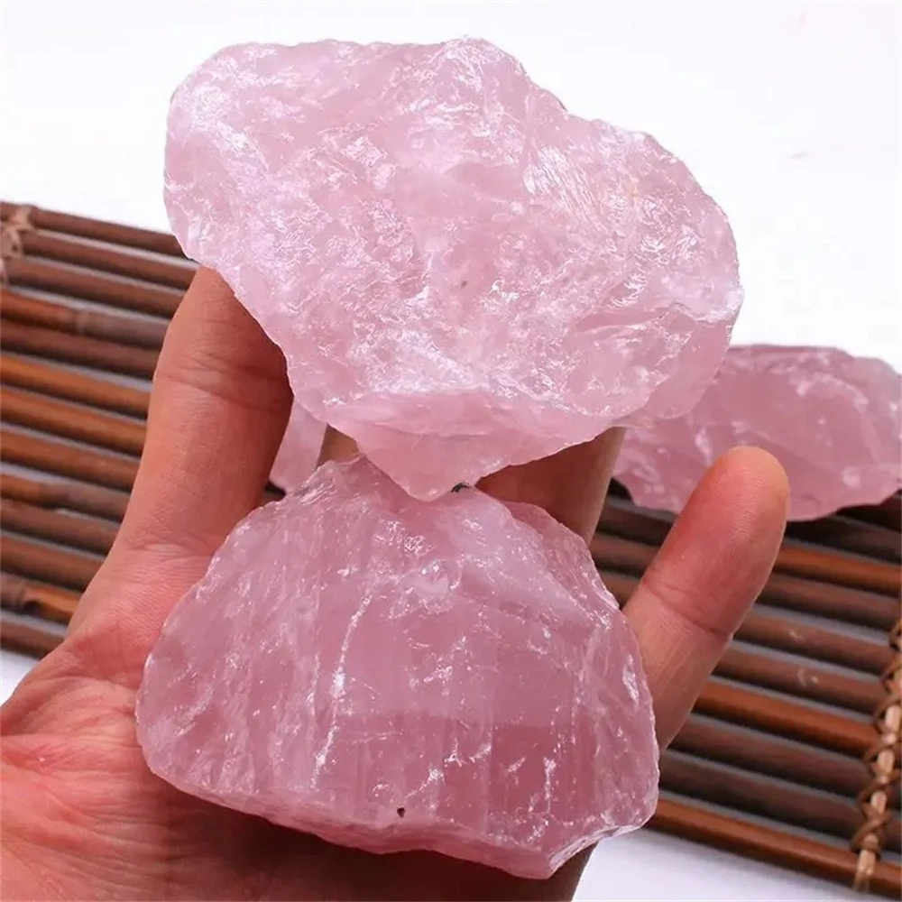 Pure Natural Pink Rose Quartz  - Aquarium Marine Stone recensie en prijs