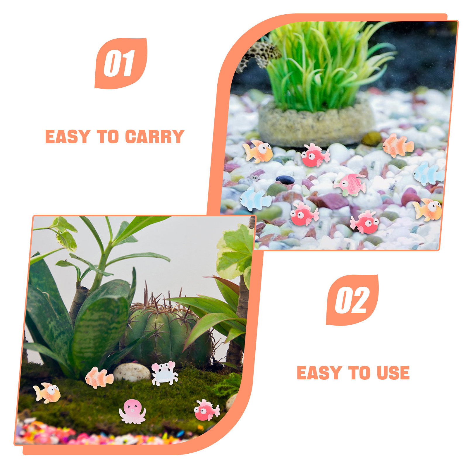 200Pcs Mini Resin Ocean Animal - Marine Life Aquariums recensie en prijs