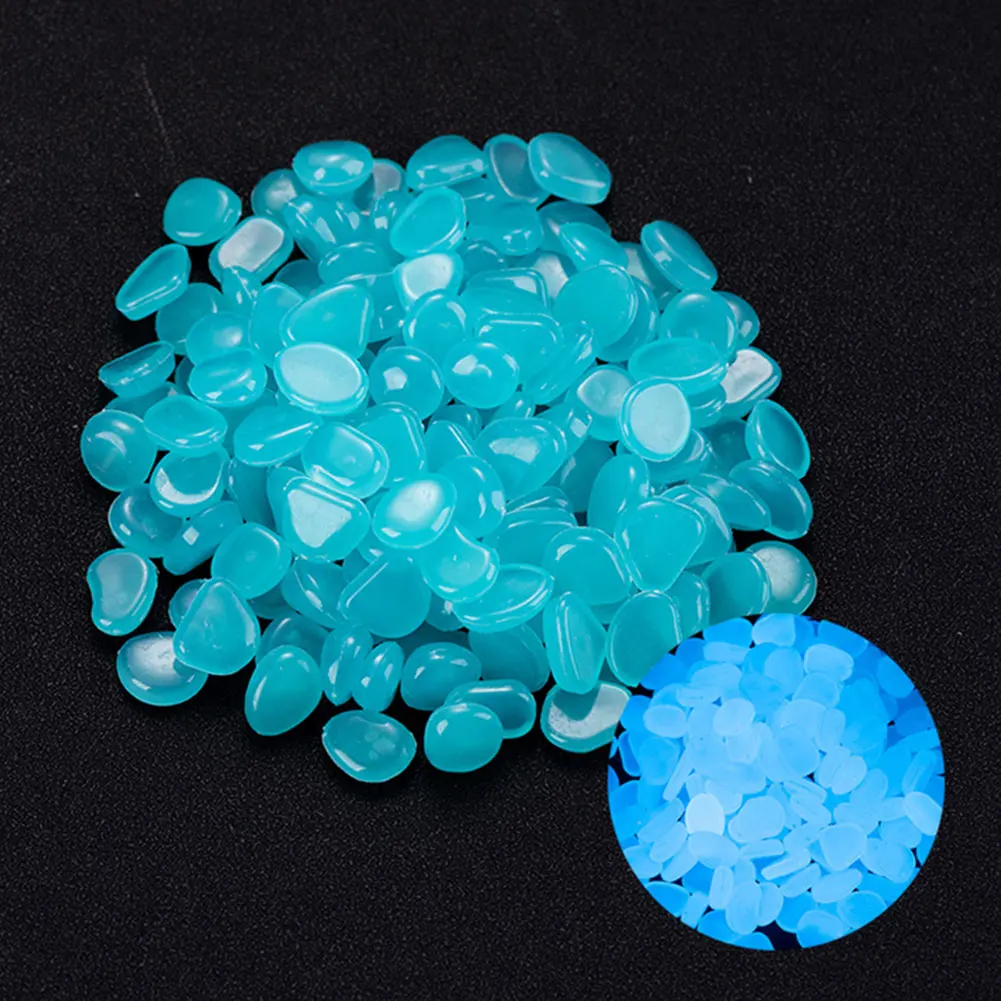 100Pcs Pebbles Glow In The Dar - Aquarium Marine Stone recensie en prijs