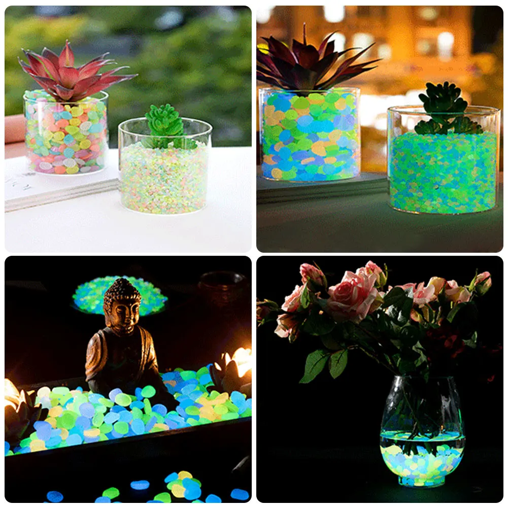 100Pcs Pebbles Glow In The Dar - Aquarium Marine Stone recensie en prijs